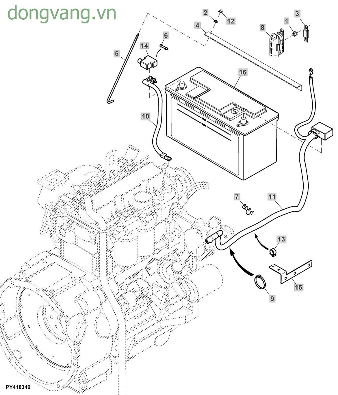 Ắc quy nước - ST536134